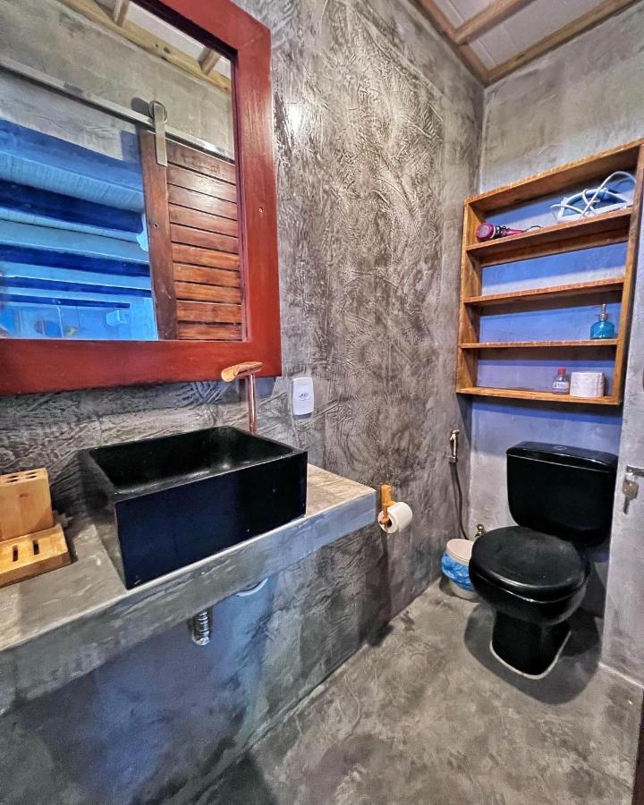 Villa Casinha Azul Caraiva - Casa Completa Na Beira Do Rio Exterior foto